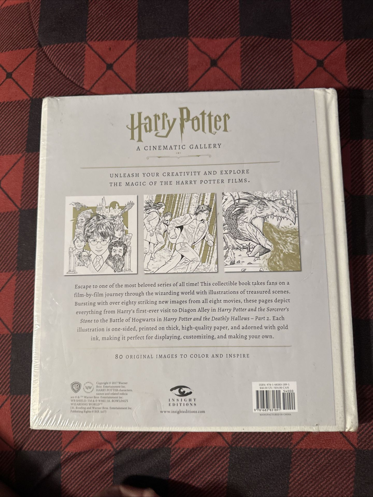 Harry Potter: A Cinematic Gallery - 80 Images to Color - photo 3