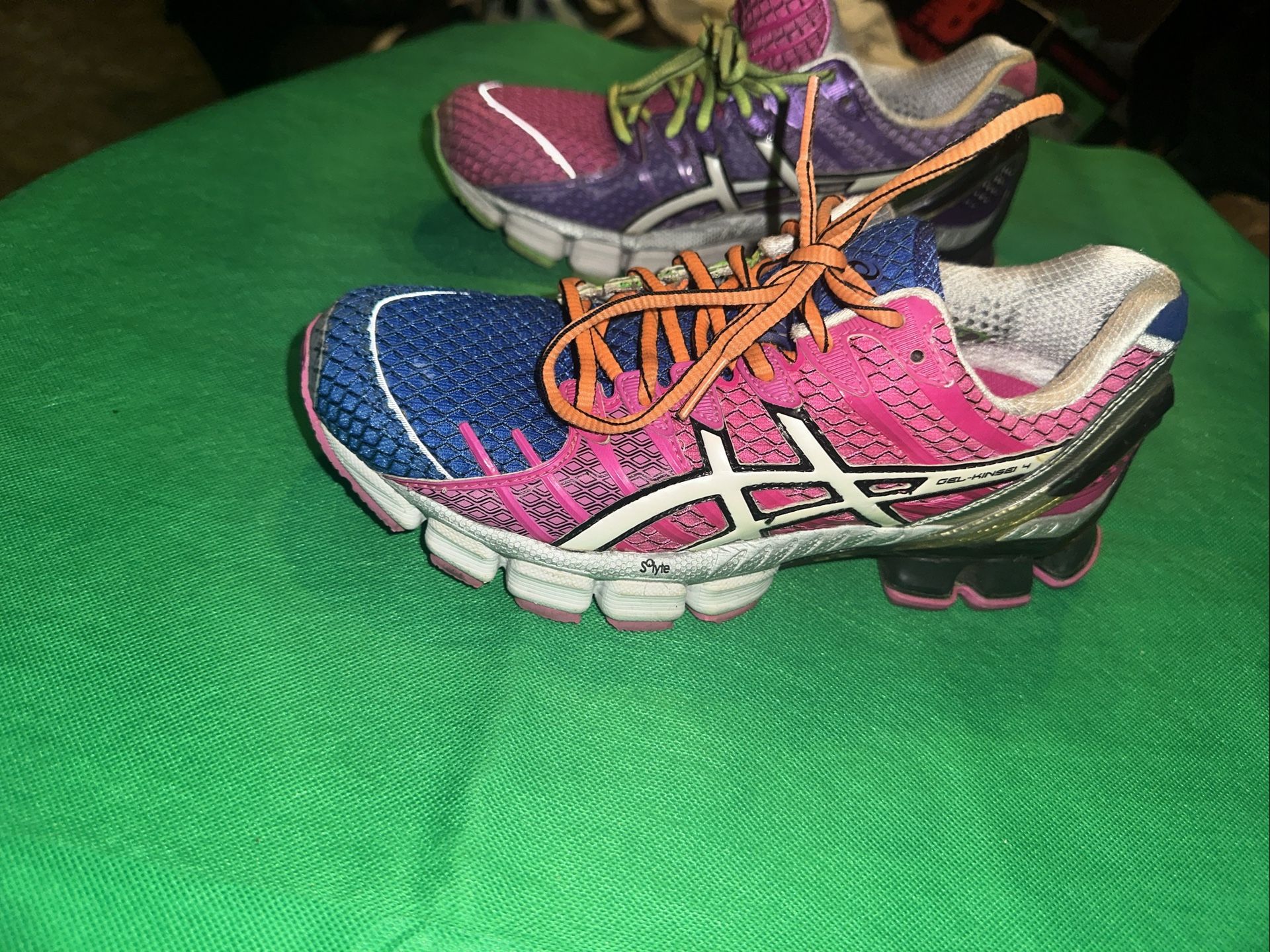 Asics Women's Gel Kinsei 4, Size 7.5, Neon Multicolor - photo 4