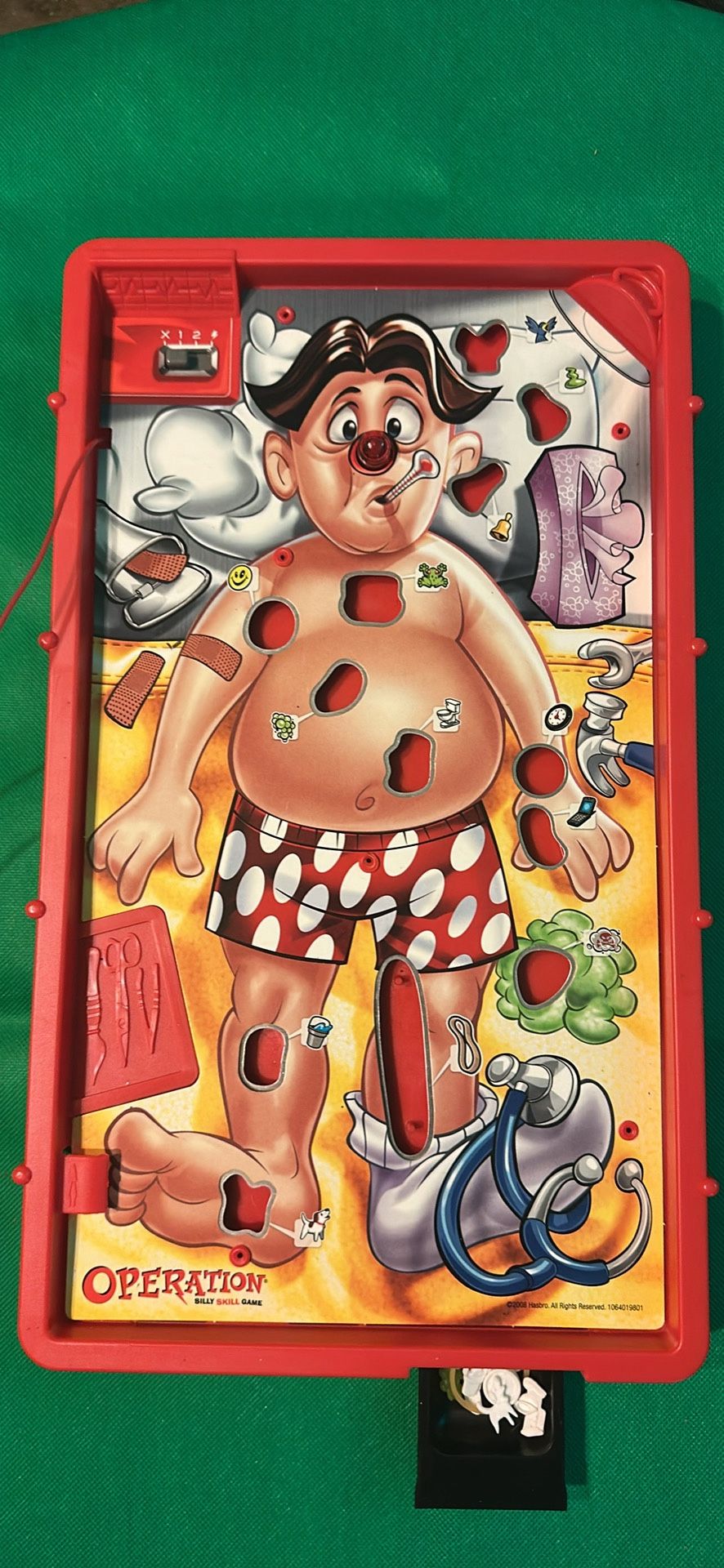 2 Vintage Operation Board Game