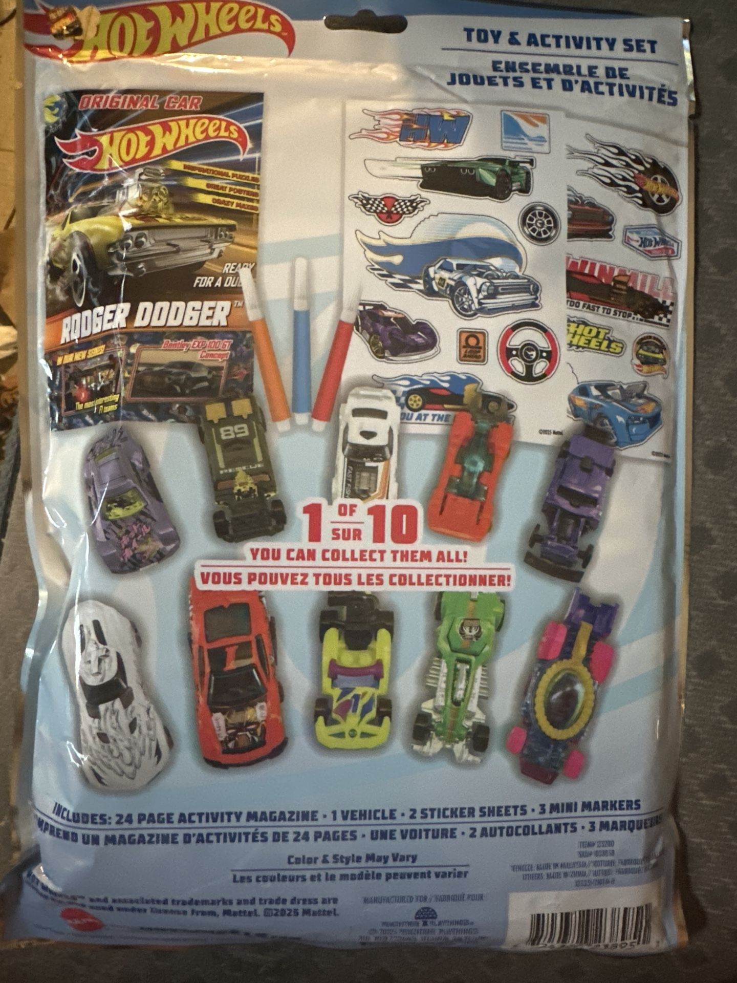 🚨5 left‼️Hot Wheels Toy & Activity Set - New - photo 2