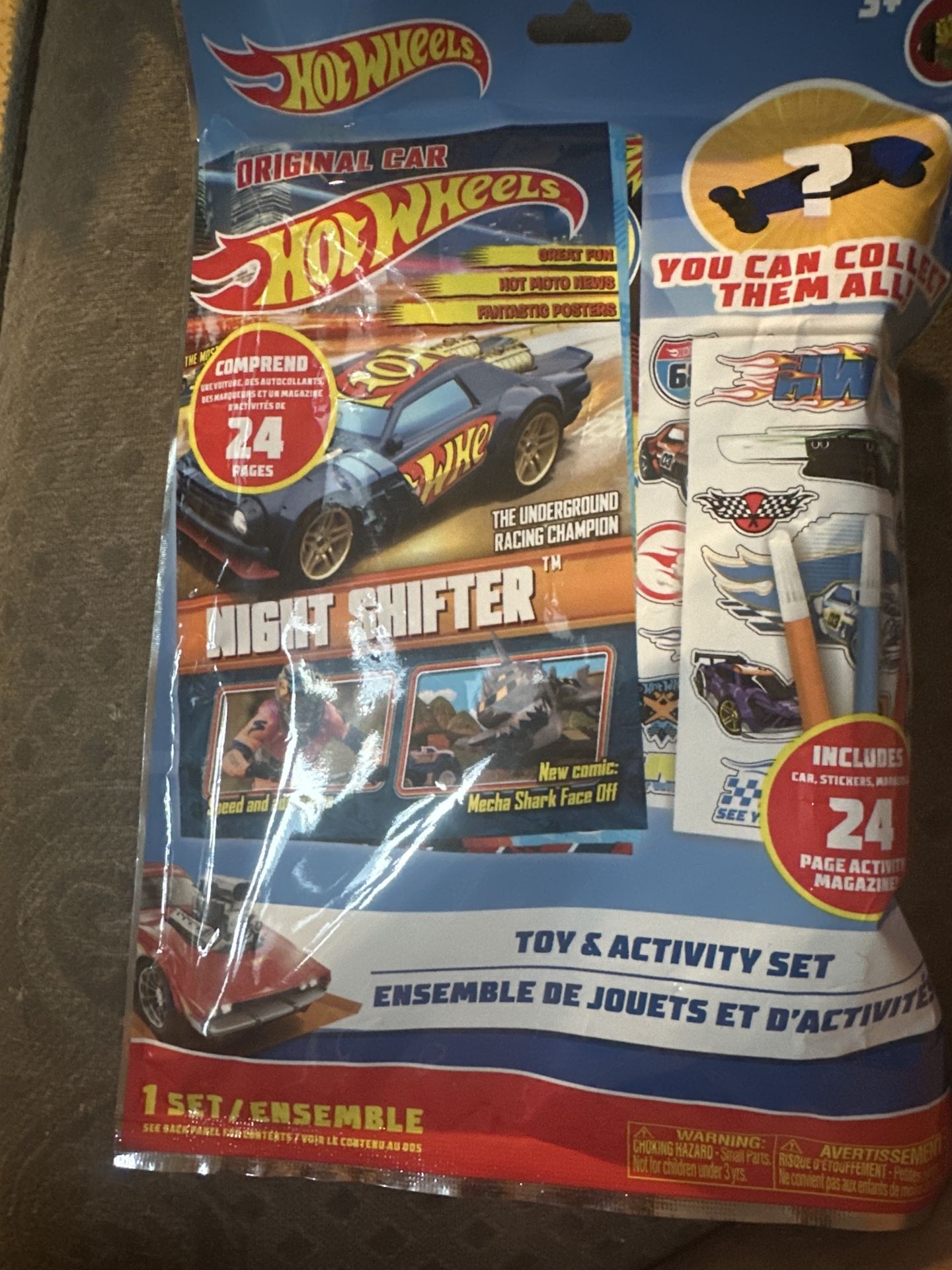 Hot Wheels Night Shifter Toy & Activity Set - photo 2