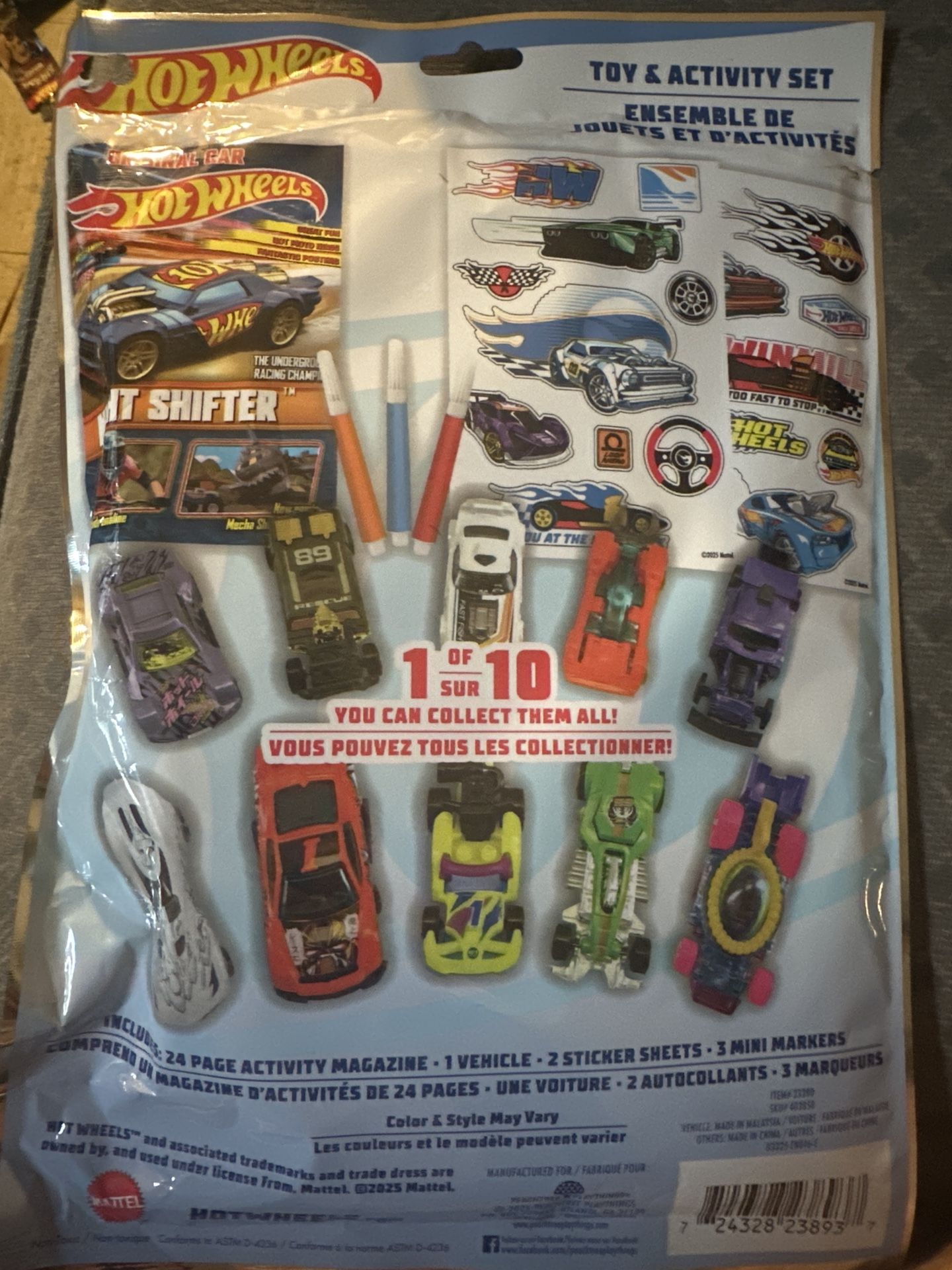 Hot Wheels Night Shifter Toy & Activity Set - photo 3