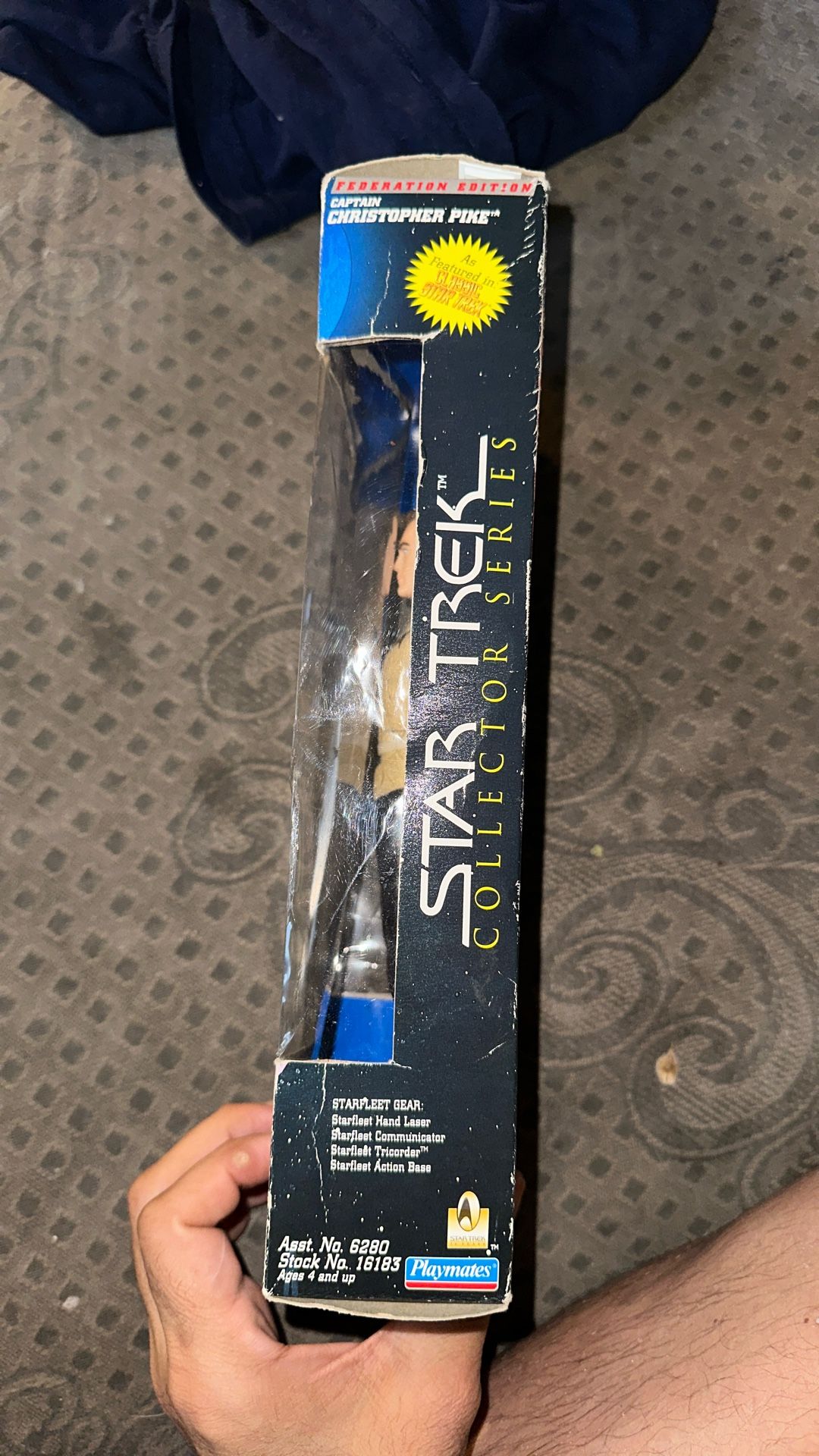 Star Trek Classic TOS Capt. Christopher Pike Figure Playmates 19 - photo 4
