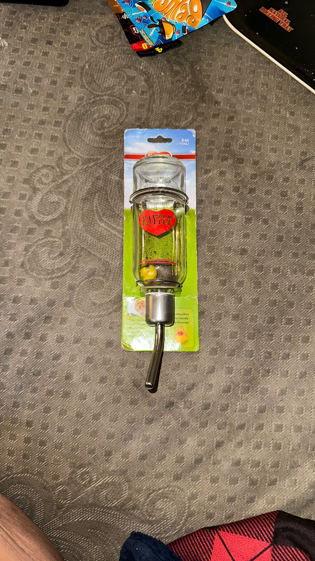 Kaytee Clear Water Bottle for Small Animals 8 oz