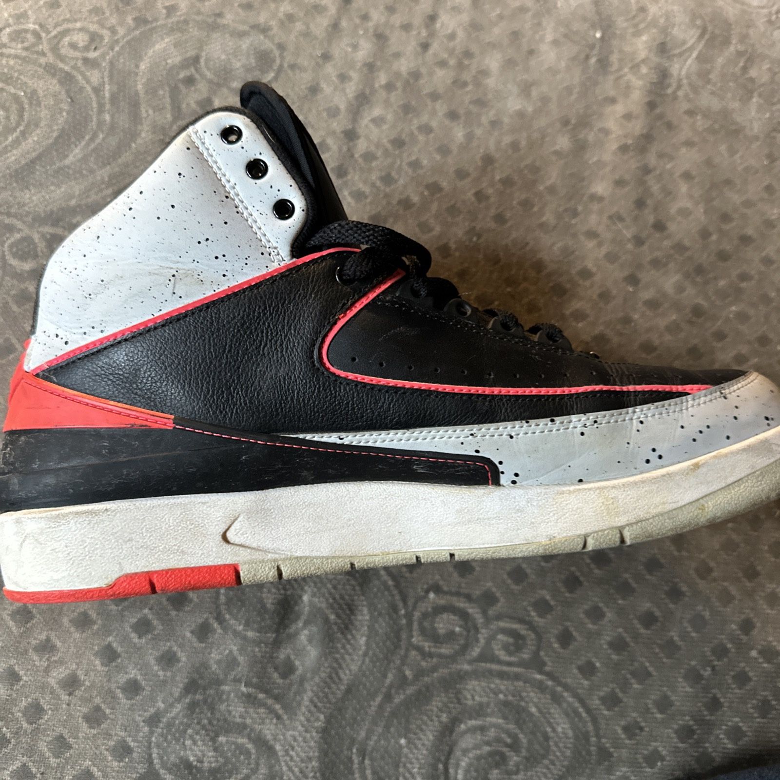 Nike Air Jordan 2 II Retro Infrared 23 Black Size 11 Sneakers - photo 5