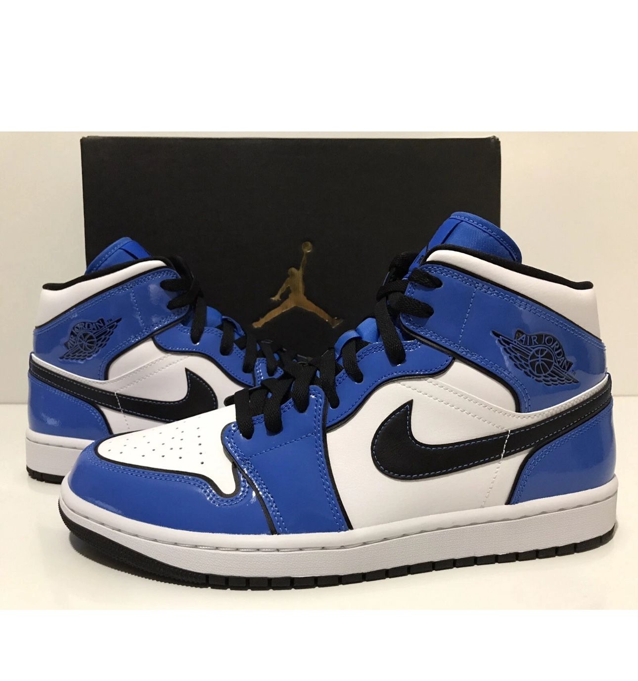 Nike Air Jordan 1 Mid SE Signal Blue DD6834-402 Men's US 12 - photo 3