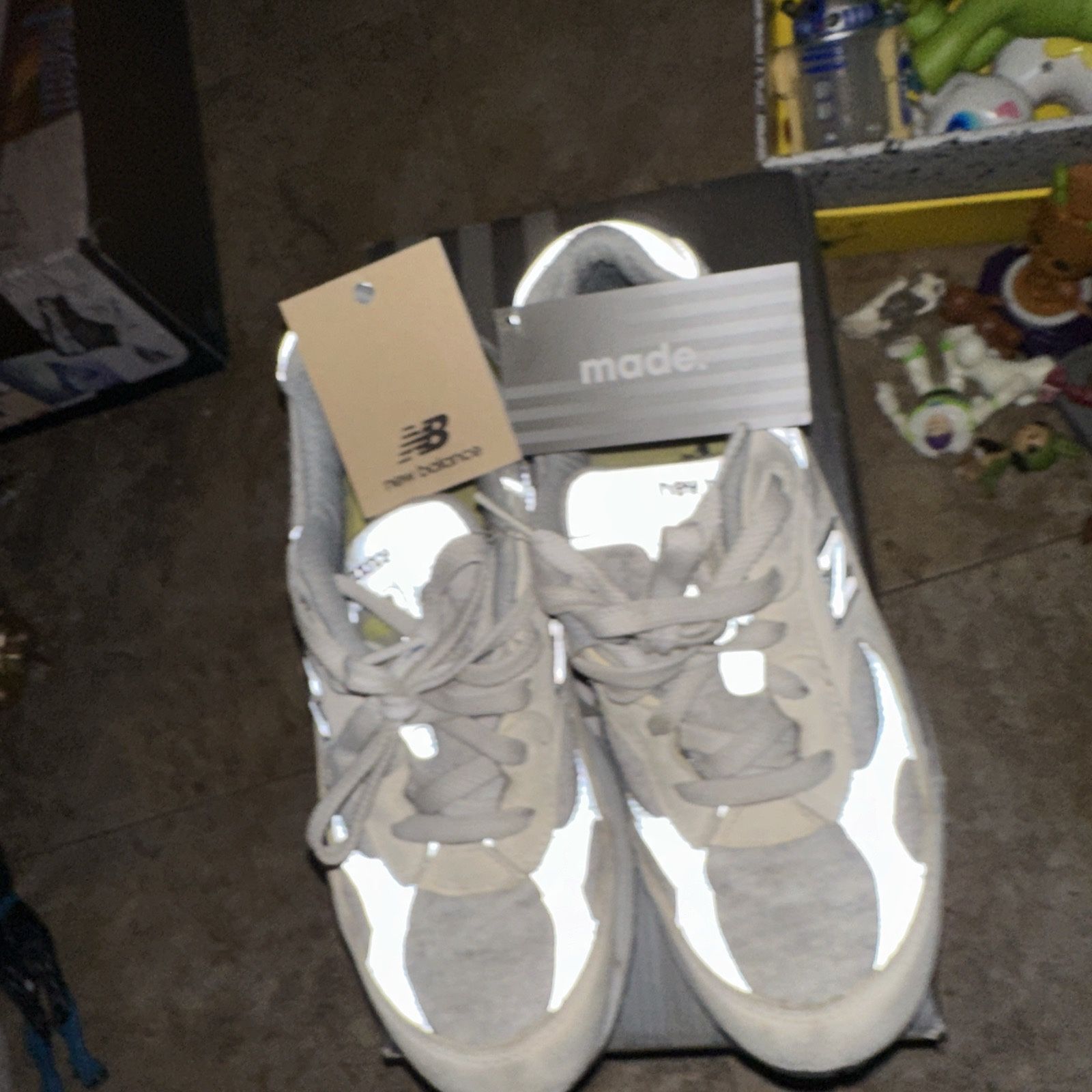 New Balance 992 Grey Made In USA White Cyclone Size 7.5 Women's - photo 4