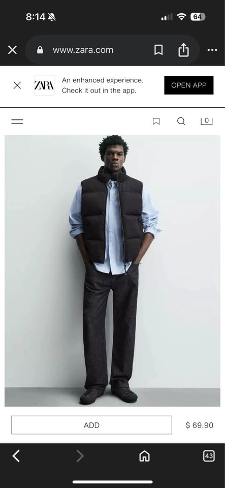 Zara Puffer Vest - photo 2