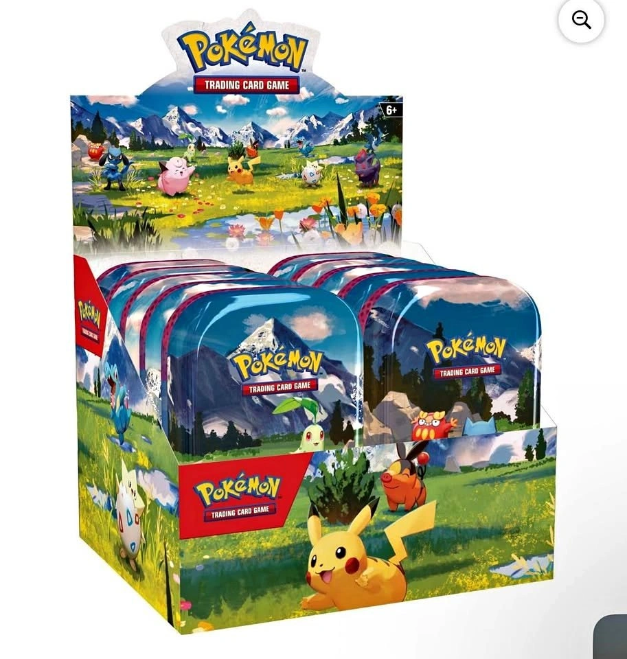 Pokémon TCG: Mega Evolution—Ascended Heroes Mini Tin - 10Ct Disp