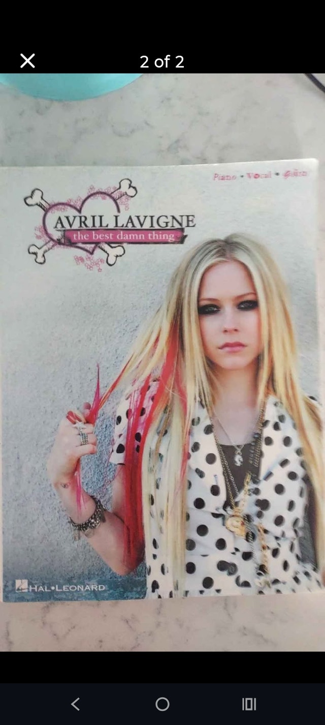 Avril Lavigne "The Best Damn Thing" Songbook