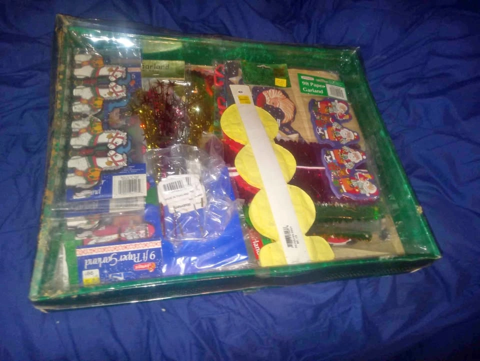 Assorted Mixed Christmas Decorations - Vintage & New