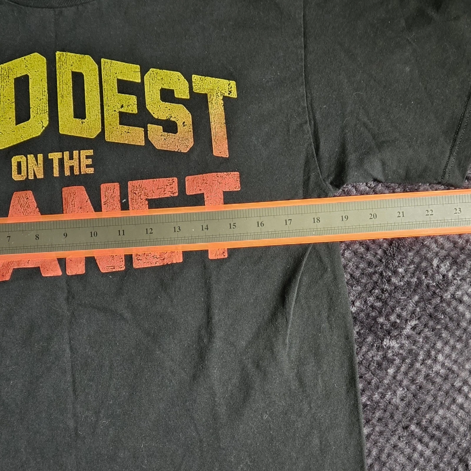 WWE Authentic Ronda Rowdy Rousey Baddest On The Planet Shirt, Me - photo 5