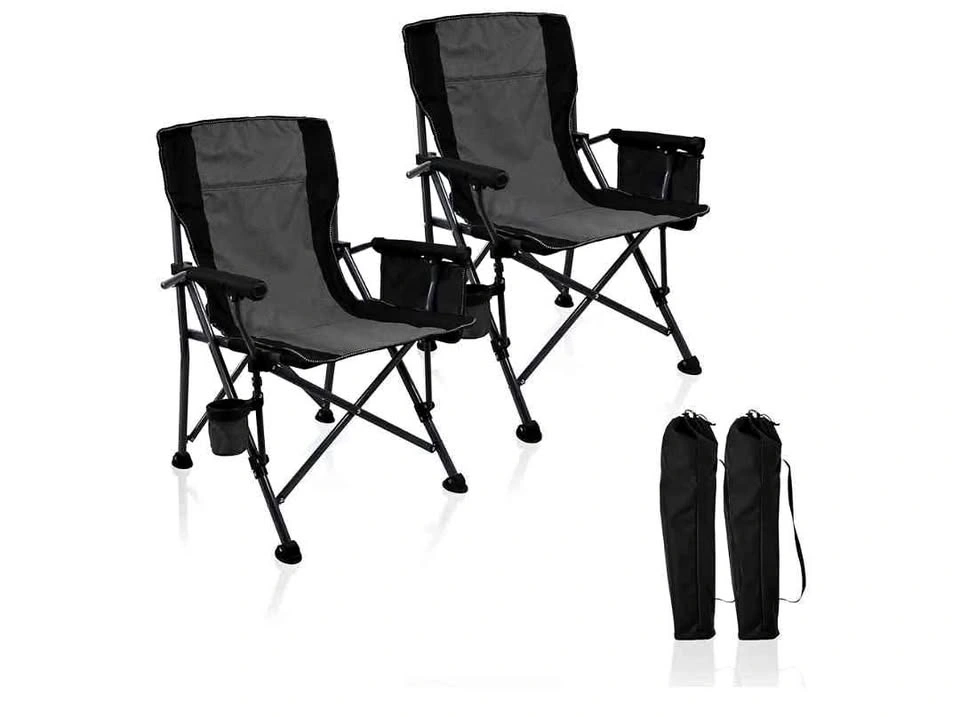 2 NEW XL Heavy Duty Camping Chairs