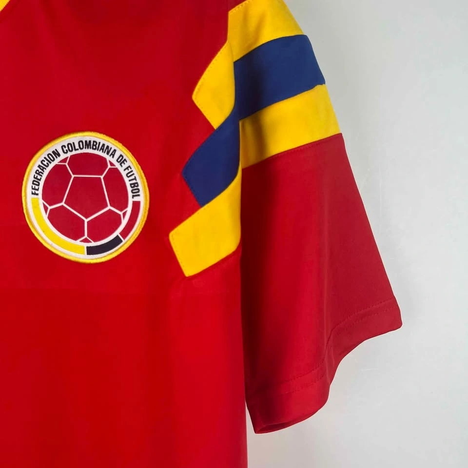 1990 Colombia Away Jersey - Medium - photo 5