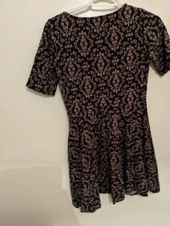 Black cotton summer dress (M) image indicator(2)