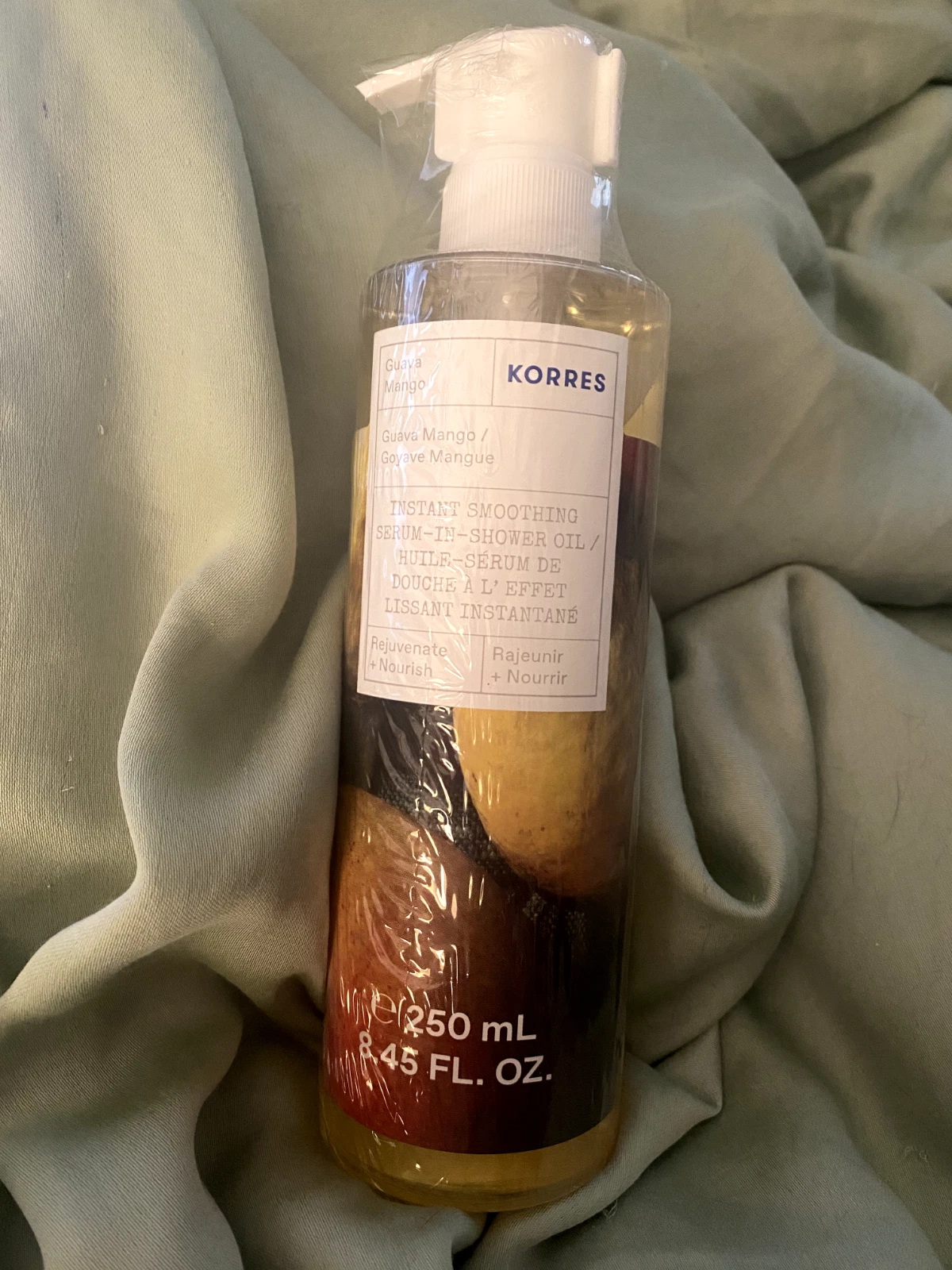 KORRES Instant Smoothing Serum-In-Shower Oil Guava/Mango Sealed