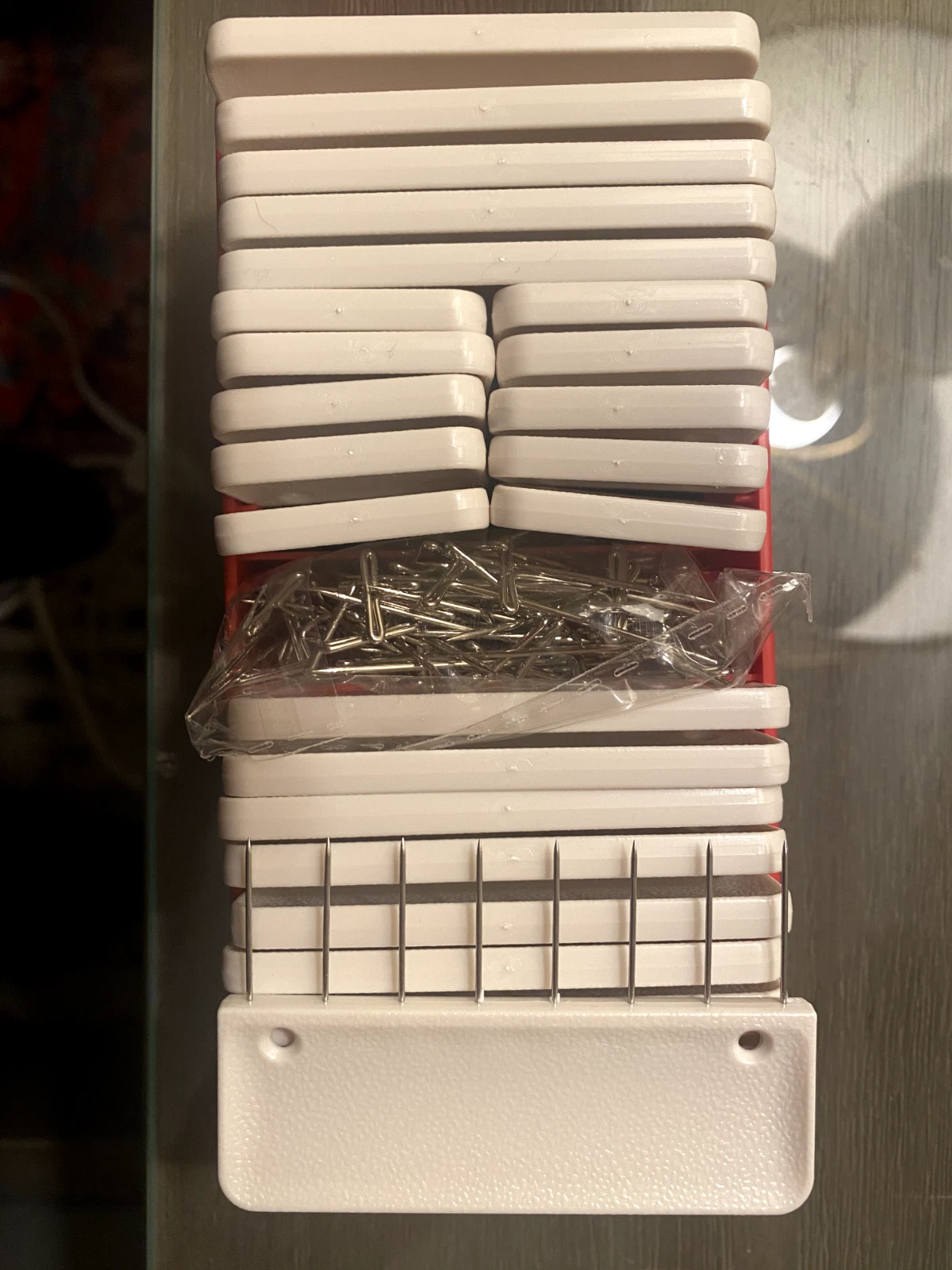 Red Suricata Knit Blocking Combs - 25 Combs + 100 T-pins - photo 2
