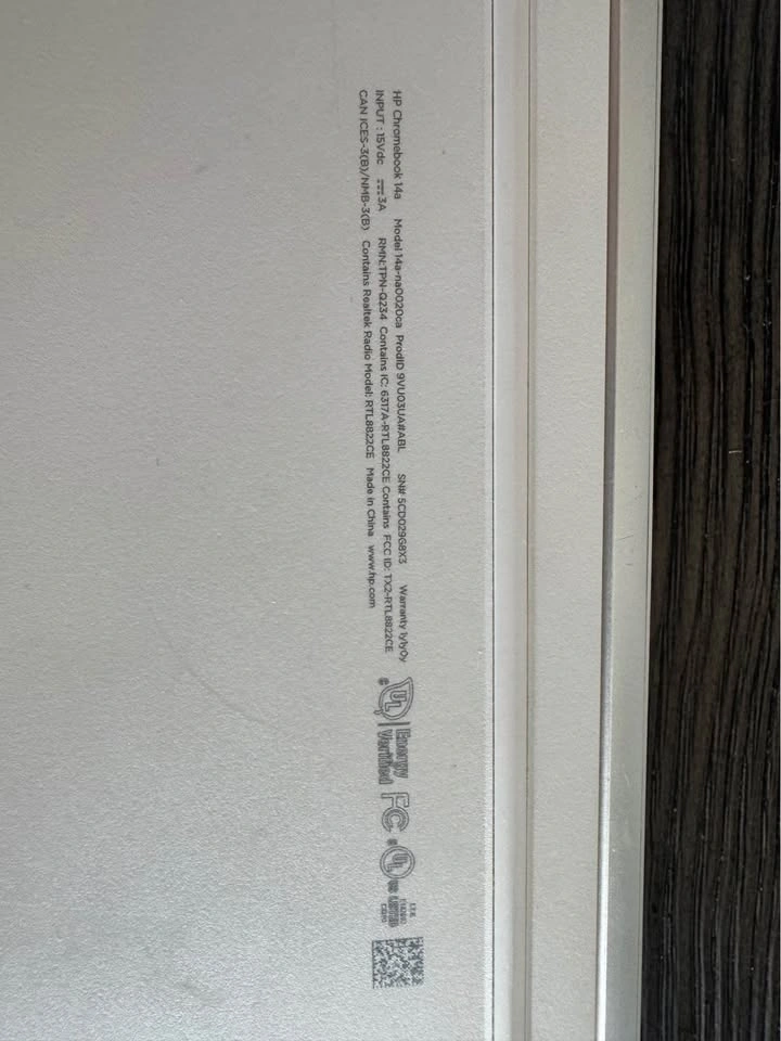 HP Chromebook 14a Laptop - photo 3