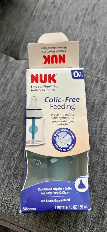 Nuk Colic Free Feeding Bottle 0m+