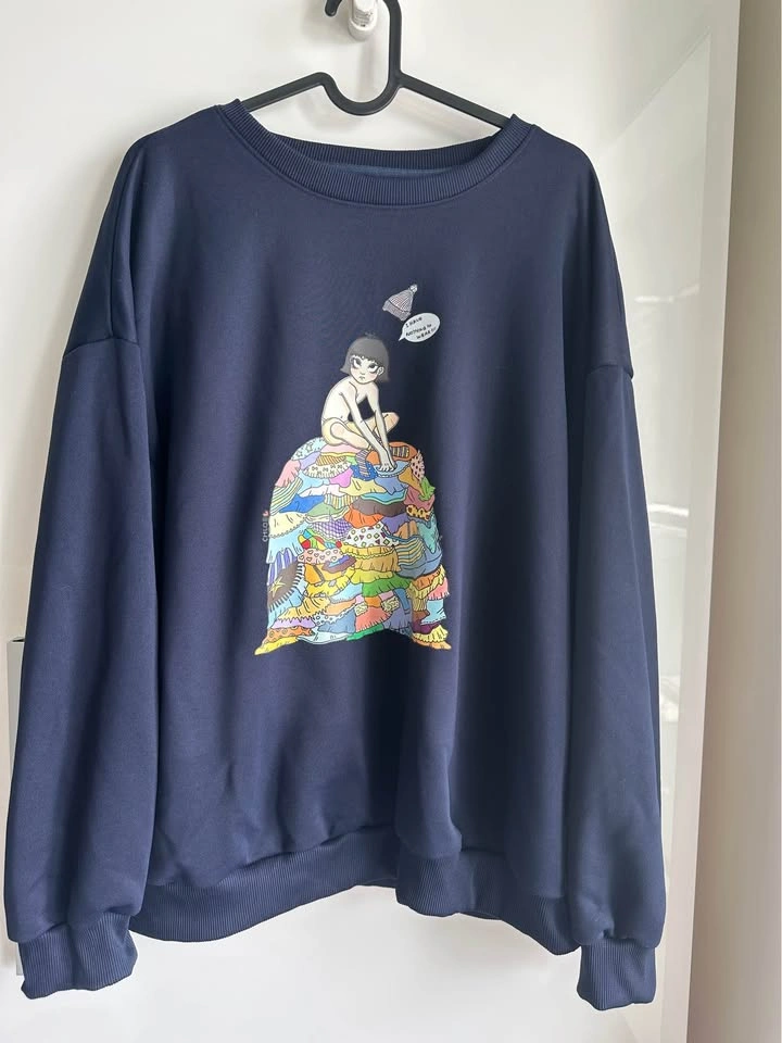SHEIN Nothing to Wear Sweatshirt - Size M - photo 2