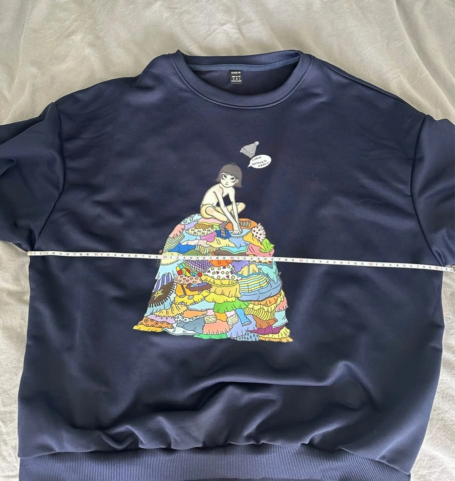SHEIN Nothing to Wear Sweatshirt - Size M - photo 3