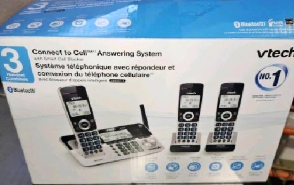 Vtech 3 Cordless Phones w/ Answering System