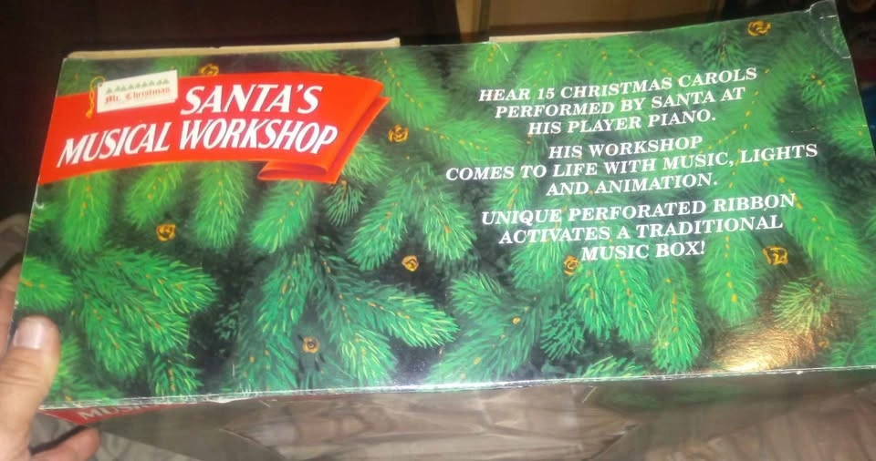 Vintage Mr. Christmas Santa's Musical Workshop - photo 4