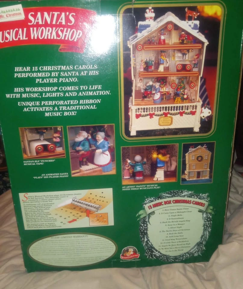 Vintage Mr. Christmas Santa's Musical Workshop - photo 5