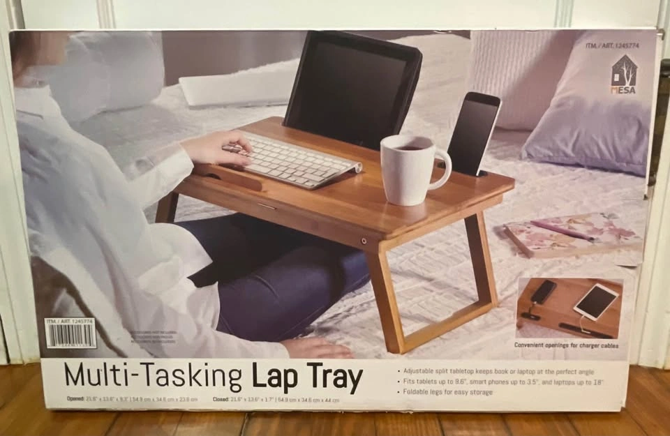 MESA Multi-Tasking Lap Tray Laptop Tablet Stand Workstation - photo 2