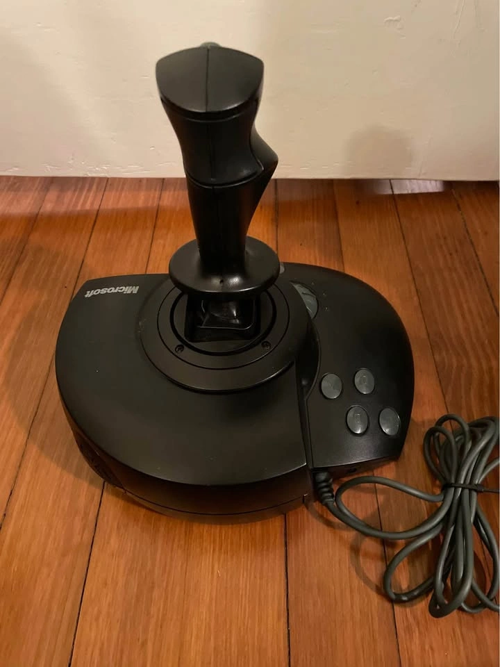 Vintage Microsoft Sidewinder Force Feedback Pro Joystick - photo 5