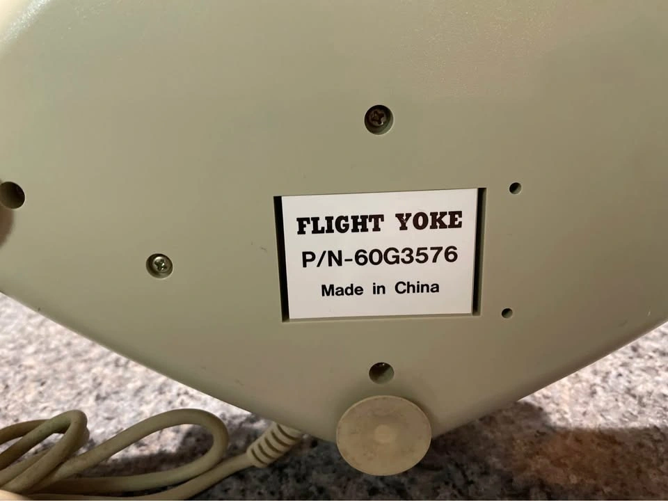 Vintage IBM Easy Options FLIGHT YOKE - photo 4
