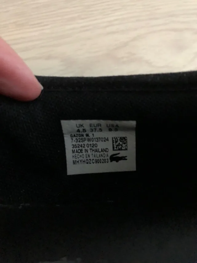 Lacoste Womens Slip-On Shoes, Size 6.5 image indicator(3)