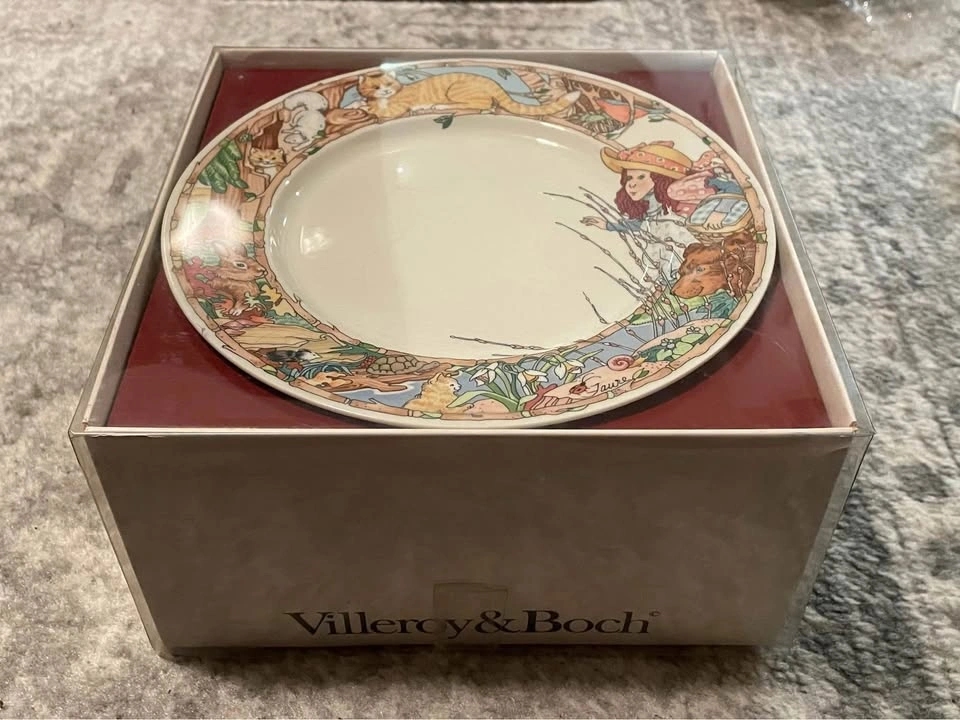Villeroy & Boch German Little Cat 3 Piece Set New In Box - photo 2