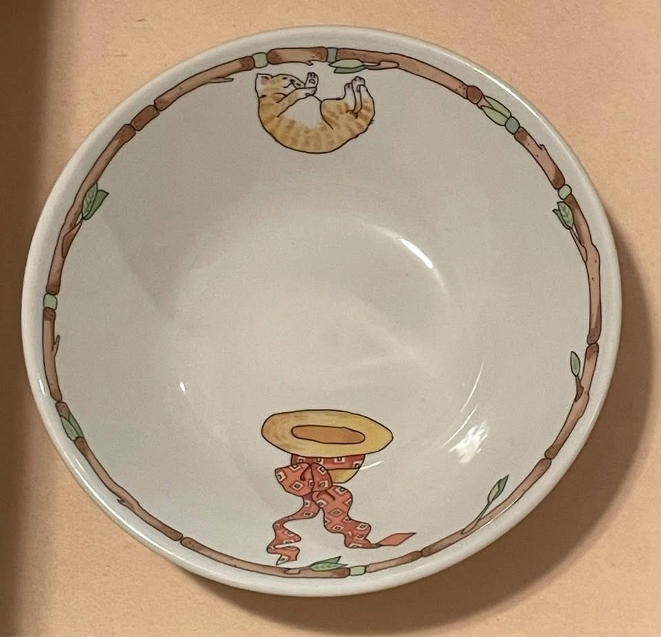 Villeroy & Boch German Little Cat 3 Piece Set New In Box - photo 5