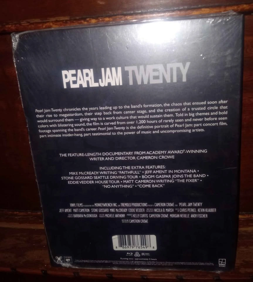 Pearl Jam 20 DVD - New & Sealed - photo 2