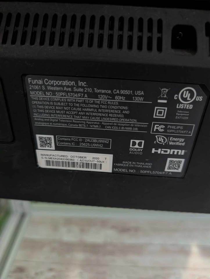 50-inch Phillips Smart TV - 4 Available - photo 3