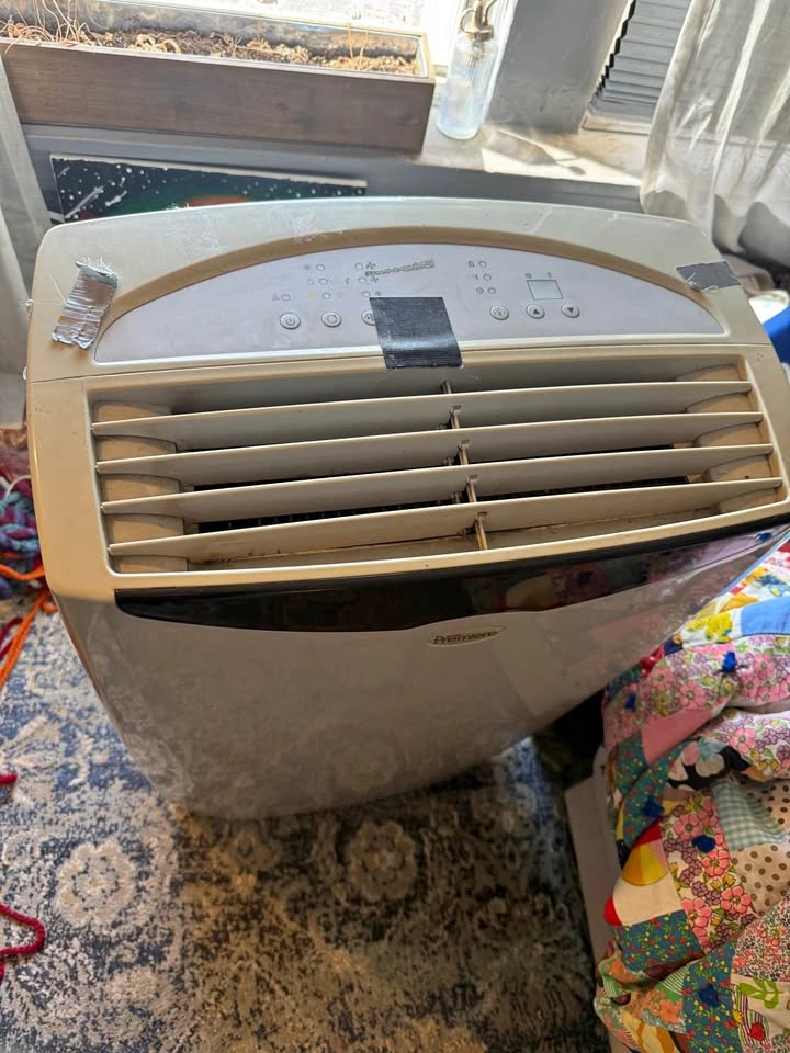 Large space standing A/C unit
