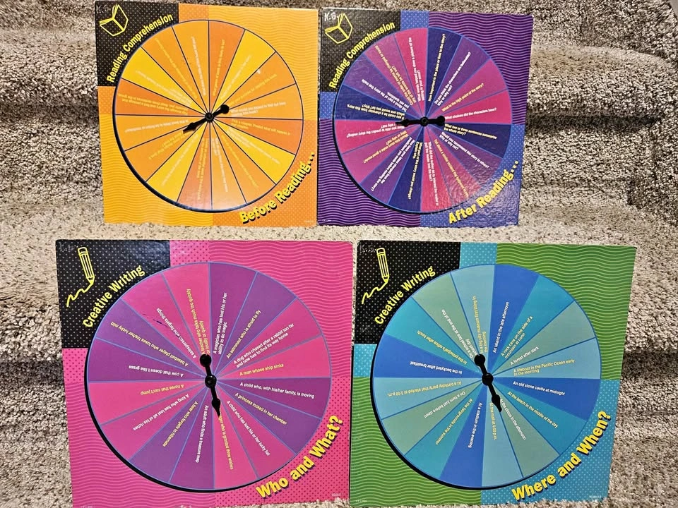 Reading Comprehension and Writing spinners