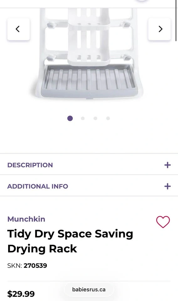 Munchkin Space Tidy Drying Rack - photo 2