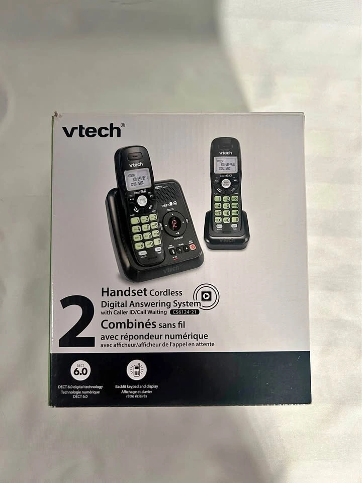 VTech Cordless Home Phone – 2 Handsets – Brand New in Box