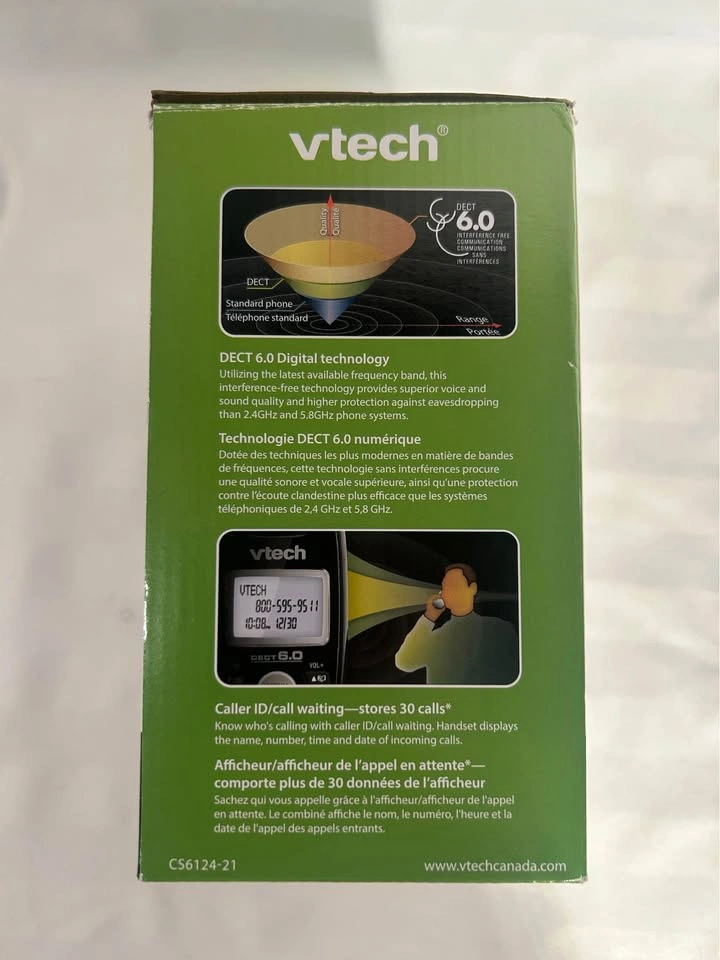 VTech Cordless Home Phone – 2 Handsets – Brand New in Box - photo 2