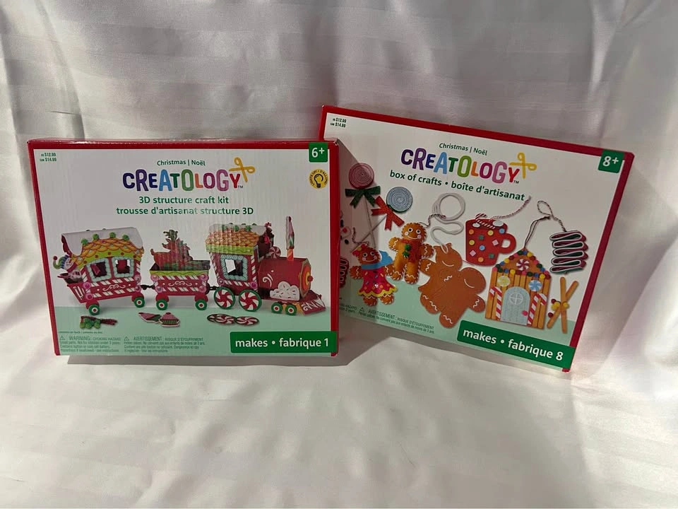 2 Brand New Creatology Christmas Craft Sets – $15 for Both!
