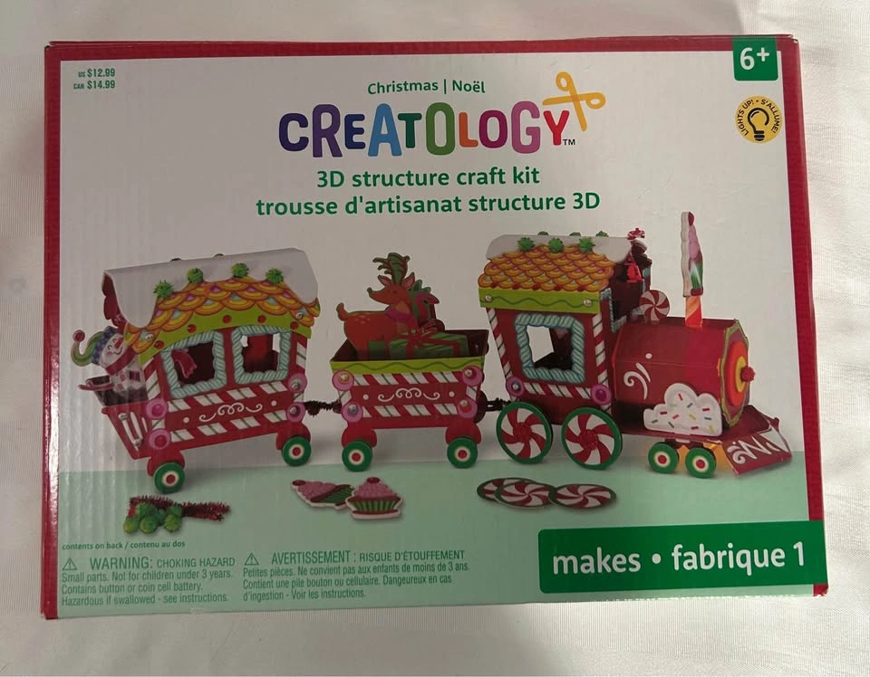2 Brand New Creatology Christmas Craft Sets – $15 for Both! - photo 2