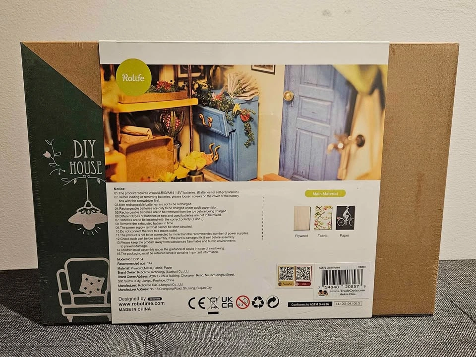 Rolife DIY Miniature House Kit, Green House - photo 2