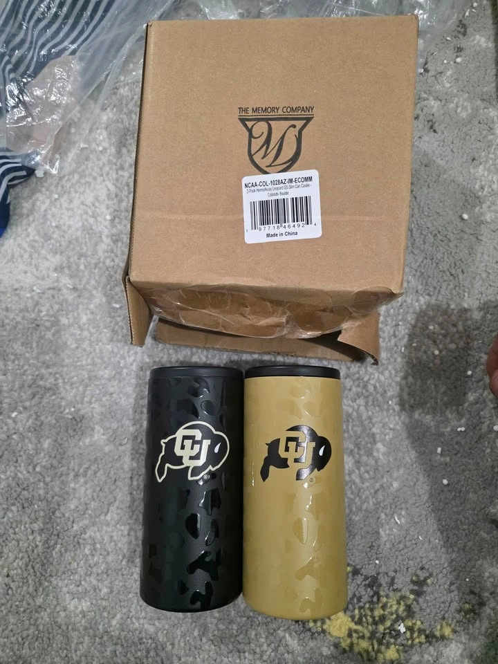 🔥 Colorado Buffaloes Slim Can Coolers (2-Pack) 🔥 - photo 4