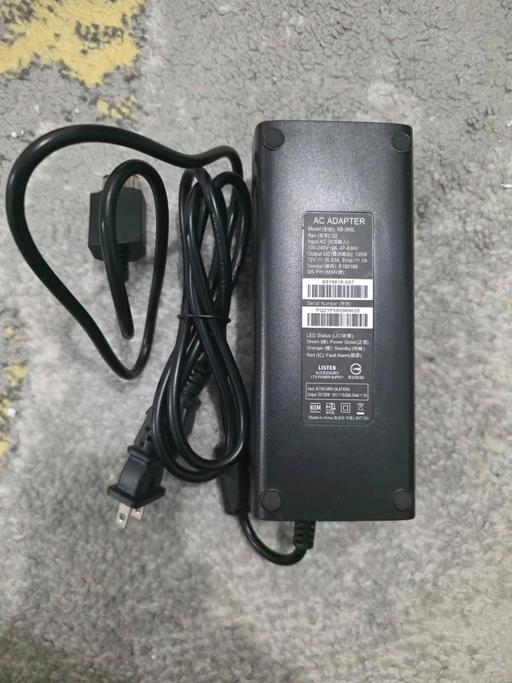 ⚡ Xbox 360 Slim Power Supply (135W) ⚡ - photo 3