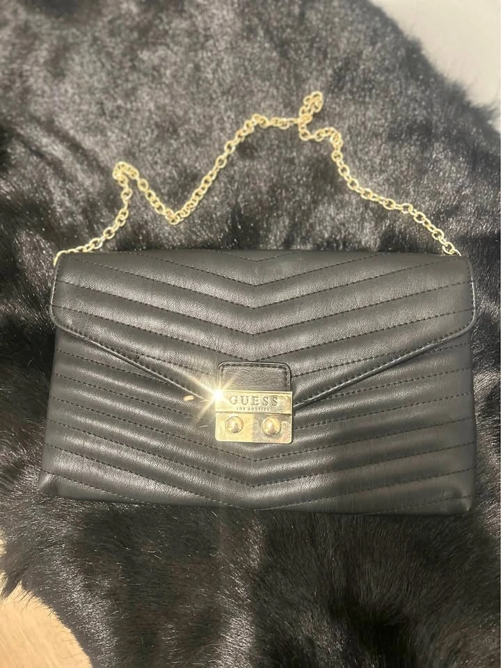 Guess Quilted Evening Purse New