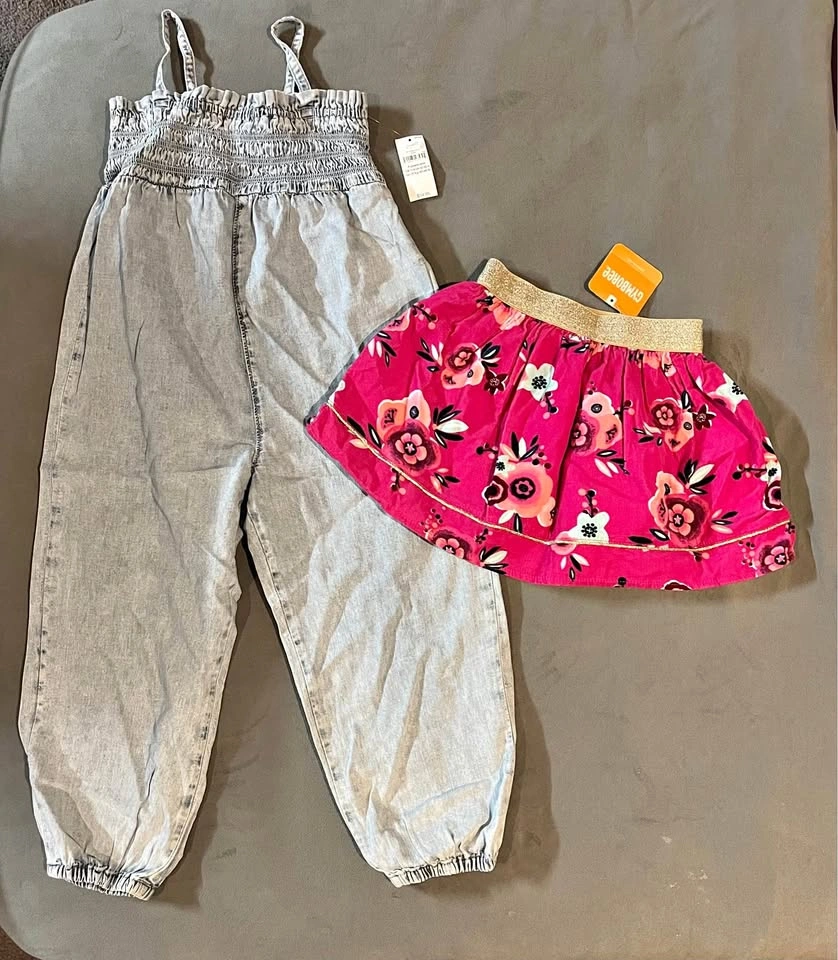 Baby Gap Romper & Gymboree Skirt - 5t