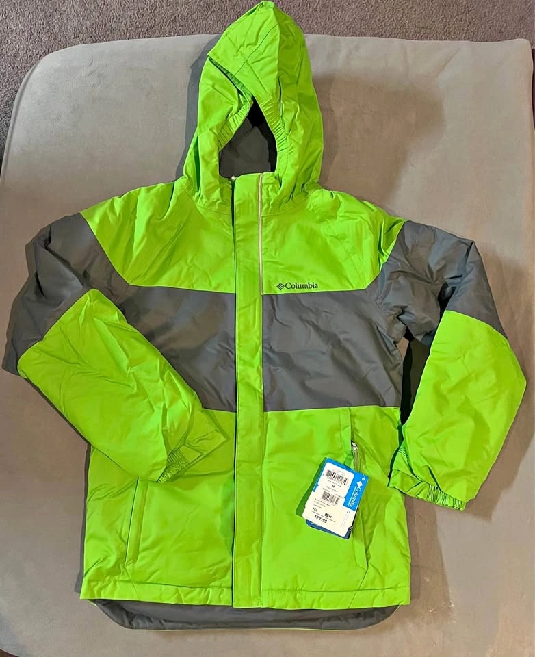 BNWT Boys Medium Alpine Action Jacket - Cyber Green