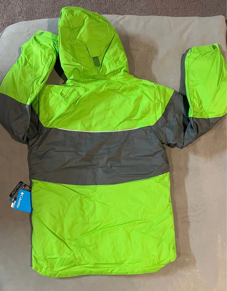 BNWT Boys Medium Alpine Action Jacket - Cyber Green - photo 2